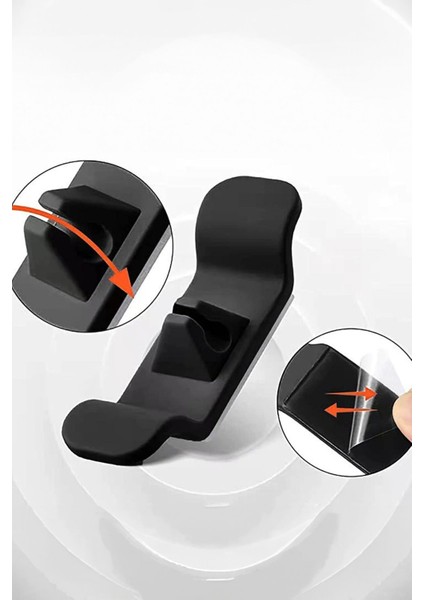 Yapışkanlı Kablo Toparlayıcı Plastik Her Yüzeye Yapıştırılabilir Kablo Düzenleyici fırsatları