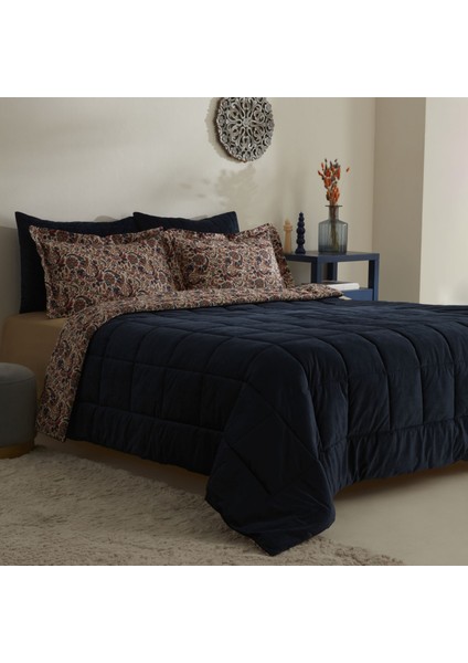 Cassie Luxury Çift Kişilik Comfort Set/uyku Seti Lacivert fiyatları