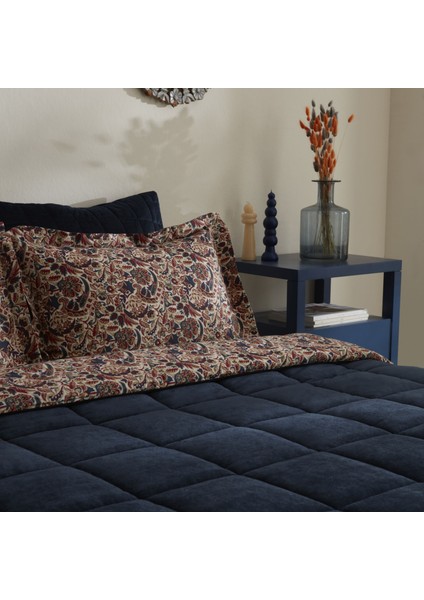 Cassie Luxury Çift Kişilik Comfort Set/uyku Seti Lacivert fırsatları