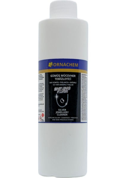 Shining Silver Gümüş Temizleyici- Hızlı Gümüş Temizleme ve Parlatma Suyu - Gümüş Parlatıcı - 200ML