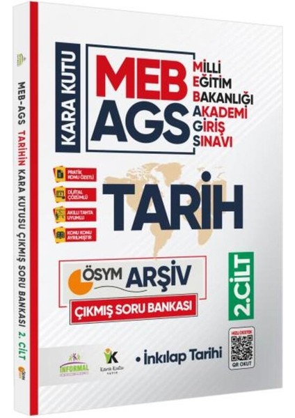 Meb Ags Tarihin Kara Kutusu 2.cilt En Kapsamlı Ösym Çıkmış Soru Bankası Konu Özetli Dijital Çözümlü