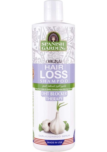 Organik Sarımsak ve Ginko Şampuanı 450 ml