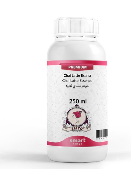 Premium Elito Chai Latte Esansı 250 ml