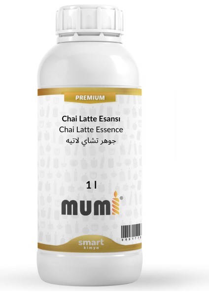 Premium Chai Latte Mum Esansı 1 Litre