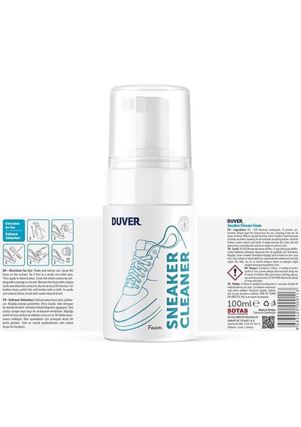 Ayakkabı Temizleme Köpüğü Sneaker Cleaner 100 Ml