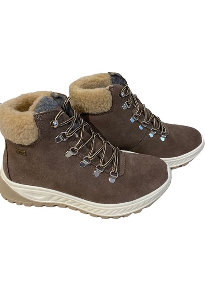 Kadın Bot 14541 21J Jacalu Letaher Upper And Ppu Sole Beige fiyatları