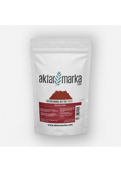 Tütsülenmiş Acı Toz Biber 100 gr