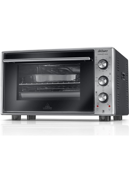 Inox Cookart Maxi Çift Camlı Fırın (AR2002)