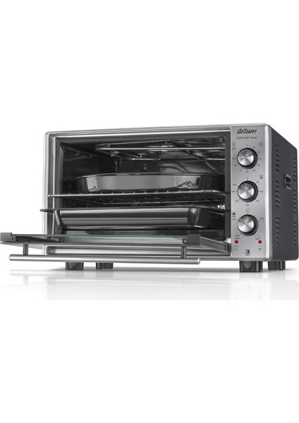 Inox Cookart Maxi Çift Camlı Fırın (AR2002) fiyatları
