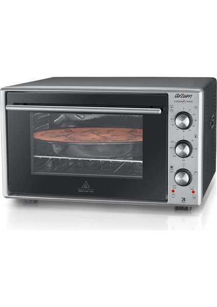 Inox Cookart Maxi Çift Camlı Fırın (AR2002) fırsatları
