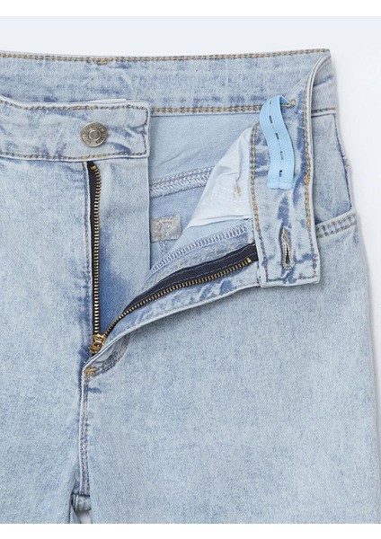 Beli Ayarlanabilir Lastikli Kız Çocuk Kargo Jean Pantolon modelleri