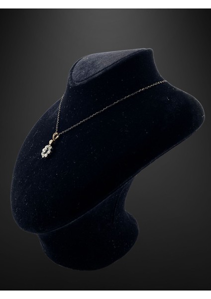 Zirkon Taşlı Papatya Kolye fırsatları