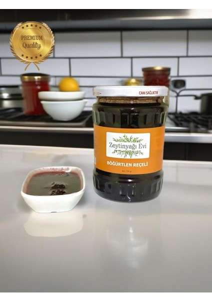 Böğürtlen Reçeli Cam Şişe 710 gr