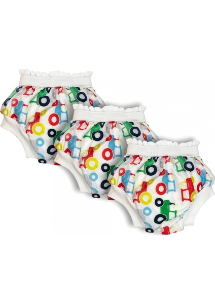 Sema Baby 3'lü Desenli Lüks Alıştırma Külodu No.1 10-15 kg - Cars fiyatları