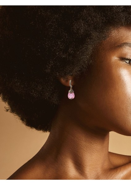 Mor Zirkon Taşlı Kedi Gözü Küpe fiyatları