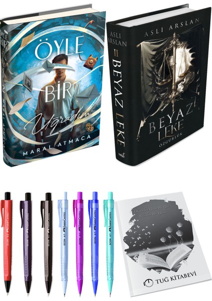 Beyaz Leke 2 / Özgürlük (Ciltli) ve Öyle Bir Uğradım 2 (Ciltli) (2li Set)