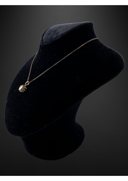 Zirkon Taşlı Sarmal Kolye modelleri