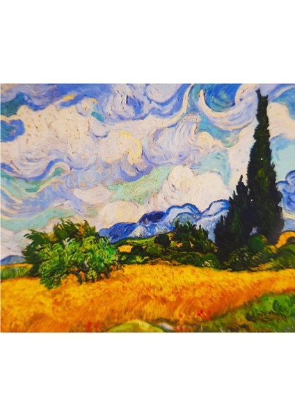 5d Elmas Taş Işleme Kiti 40X50 cm Buğday Tarlası Desen fiyatları