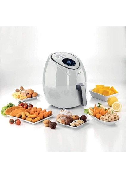 Air Fryer Xl HFP30.000WH 3.8 Lt Beyaz Yağsız Fritöz