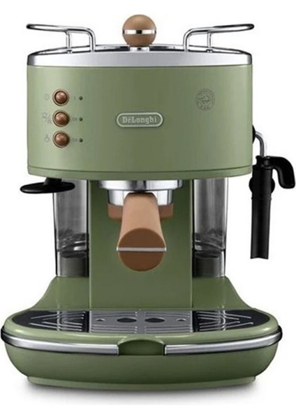 Ecov 311.GR Icona Vintange Espresso Makinesi Yeşil