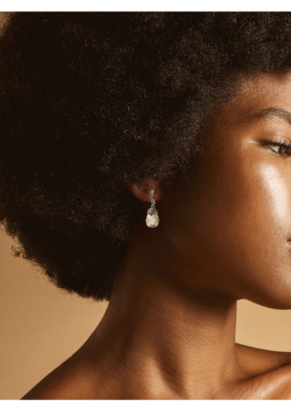 Mor Zirkon Taşlı Kedi Gözü Küpe fırsatları