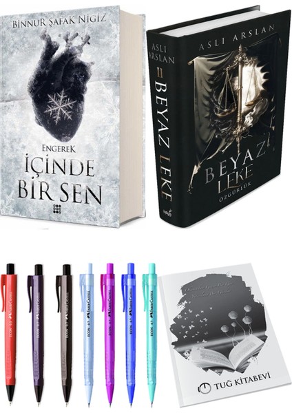 Beyaz Leke 2 / Özgürlük (Ciltli) ve İçinde Bir Sen 1 / Engerek (Ciltli) (2li Set)