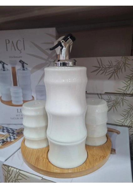 5 Parça Porselen Yaglık Sirkelik