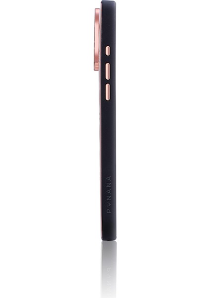 iPhone 16 Pro Kılıf Askı Aparatlı Metal Grid Kapak Pembe