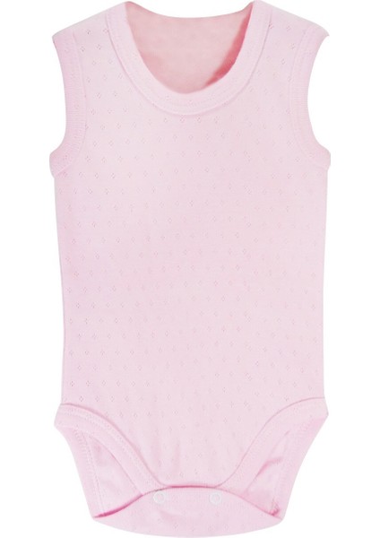 Jakarlı Askılı Badi (Body) - Pembe 9-12 Ay fiyatları