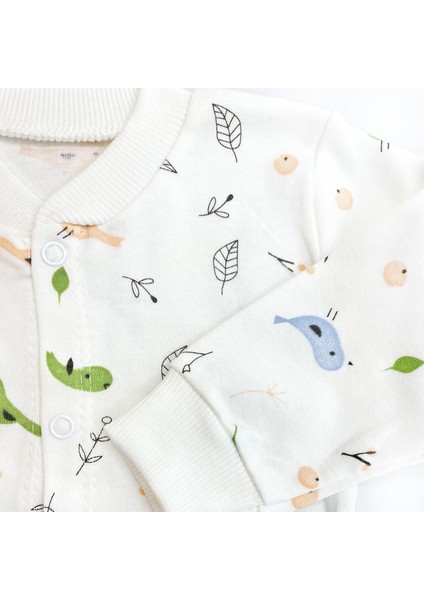 Sema Baby Happy Birds Bebek Pijama Takımı 0-3 Ay