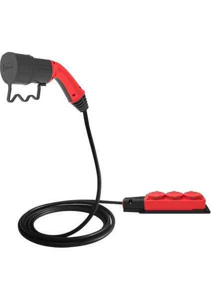3’lü Priz Uzatma C2L Adaptör - Citroen Ami ve Fiat Topolino Uyumlu