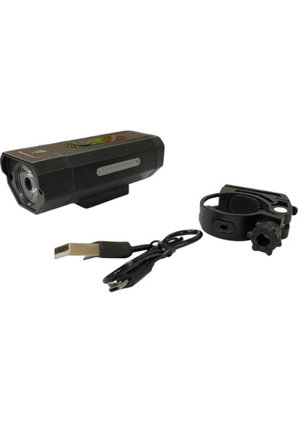 Xbyc 6127 Ön Far 800 Lümen USB - Siyah