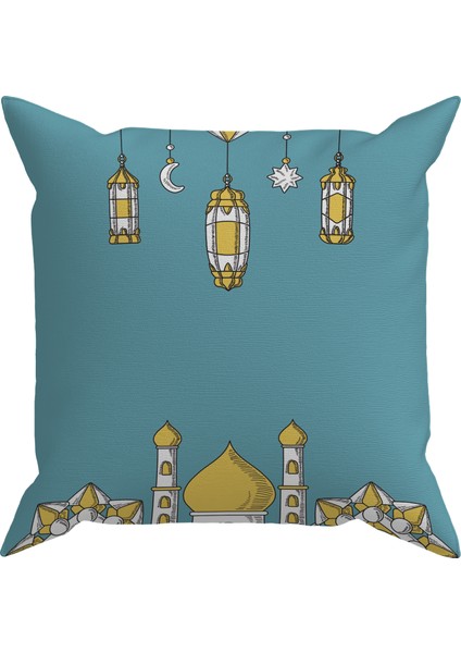 Ramadan 4'lü Kırlent Kılıfı Ds3