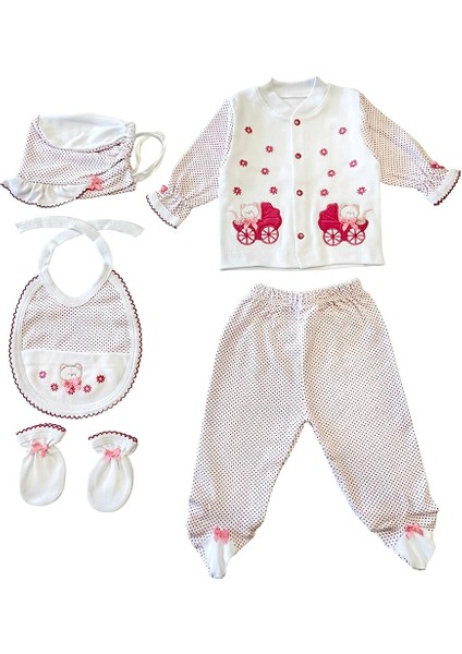 Sema Baby 5'li Set - Pembe