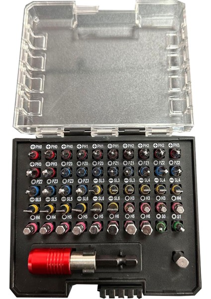 NCSETH102 1/4 S2 Bits Set 102 Parça
