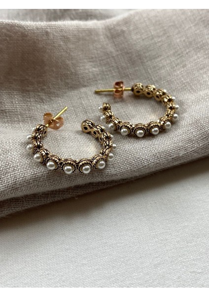 İnci Su Yolu Halka Küpe fırsatları