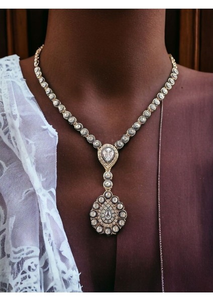 Su Damlası Gerdanlık Kolye modelleri