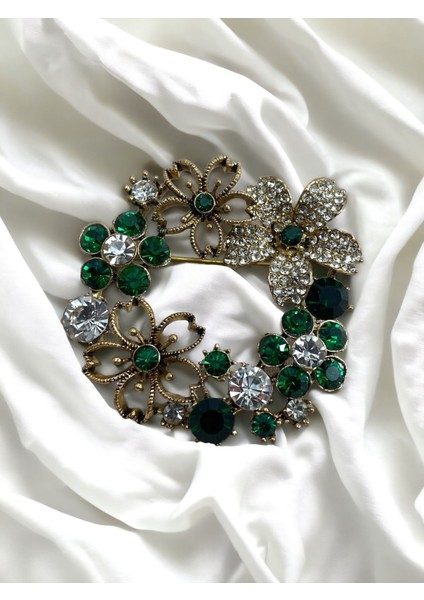 Çiçek Çelenk Broş modelleri