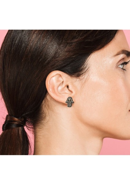 Turkuaz Taşlı Fatma Ananın Eli Küpe fiyatları