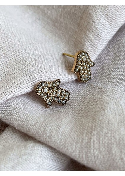 Turkuaz Taşlı Fatma Ananın Eli Küpe fırsatları