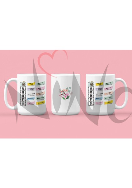 Annelere Özgü Derlemeler Baskılı Anneler Günü Hediyelik Kupa Bardak modelleri