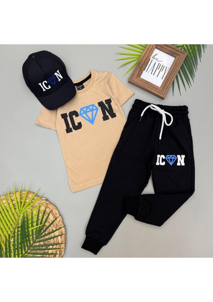 Icon Boy Şapkalı Eşofman Takımı