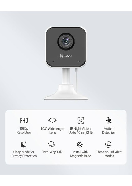 CS-H1C 2 Mp Full Hd Geniş Açı Wi-Fi Küp Güvenlik Kamerası
