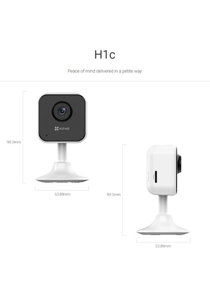 CS-H1C 2 Mp Full Hd Geniş Açı Wi-Fi Küp Güvenlik Kamerası indirimleri