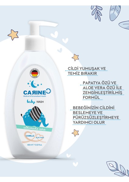 Carıne Bebek Vücut Şampuanı 400 ml modelleri