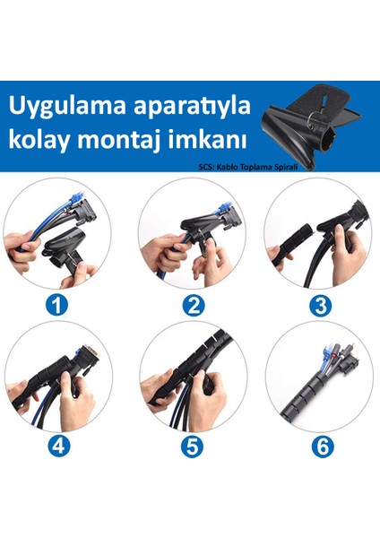 Kablo Toplama Spirali modelleri