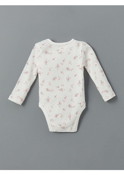 Baskılı Kız Bebek Çıtçıtlı Body 2'li modelleri