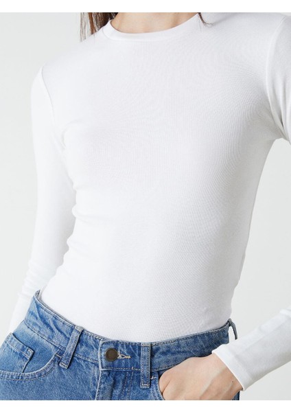 Bisiklet Yaka Kadın Body modelleri