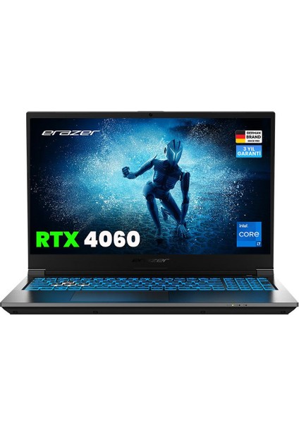 Deputy P60I MD62749-R32 Intel Core I7-13620H 32GB 1tb SSD RTX4060 Freedos 15.6" Fhd 144Hz Oyun Bilgisayarı