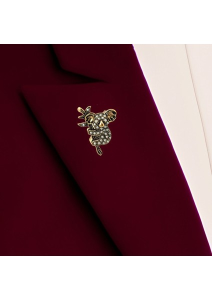 Black Diamond Taşlı Koala Broş fiyatları